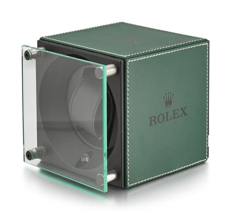 rolex rotating watch box